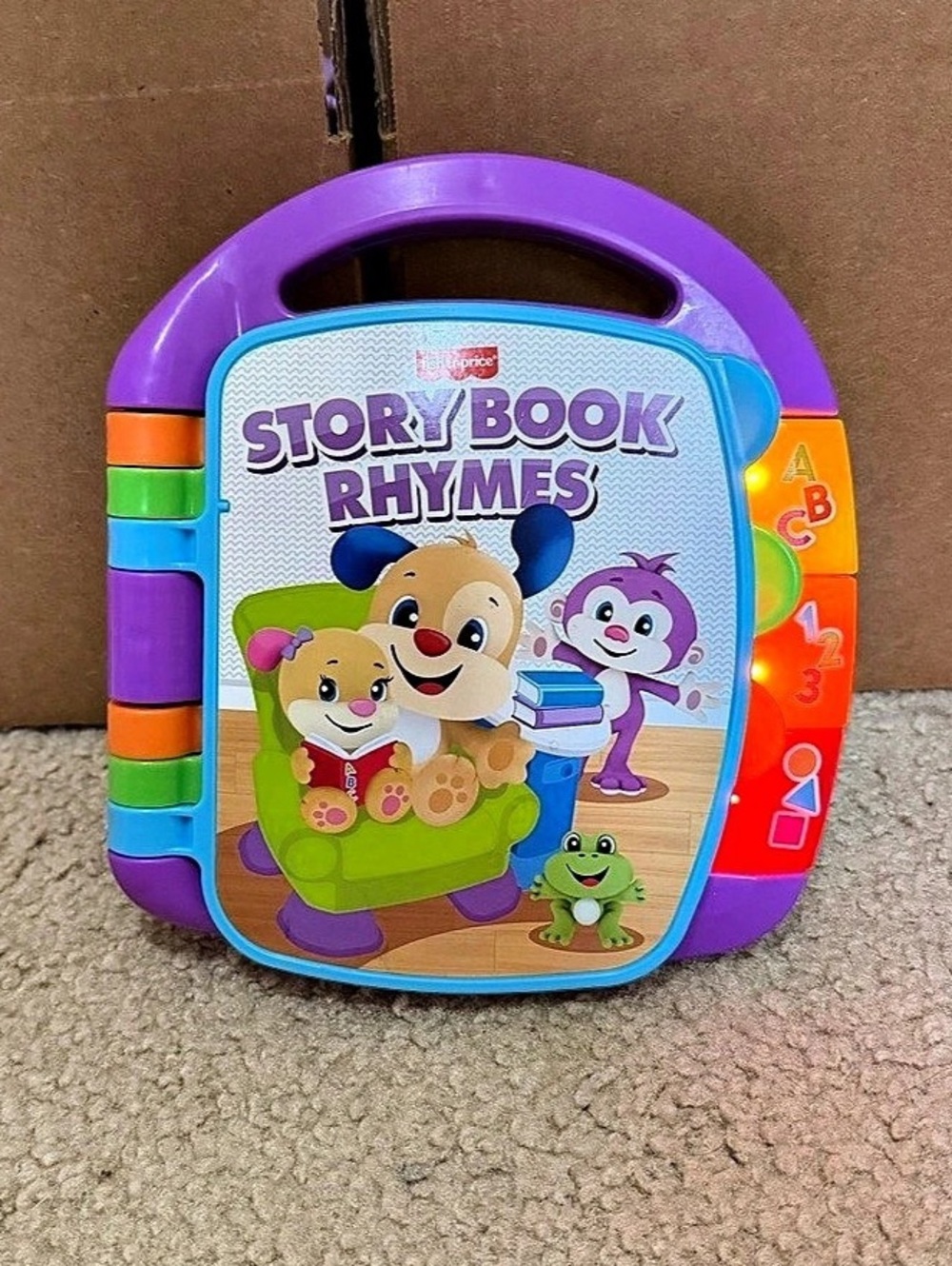 Fisher-Price laugh & learn Storybook Rhymes Interactive Learning Toy